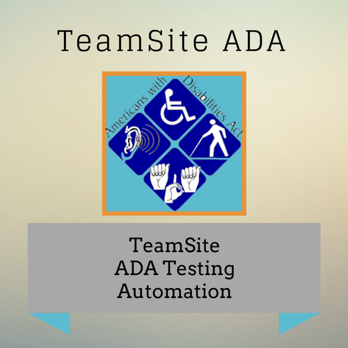 TeamSite ADA Automator